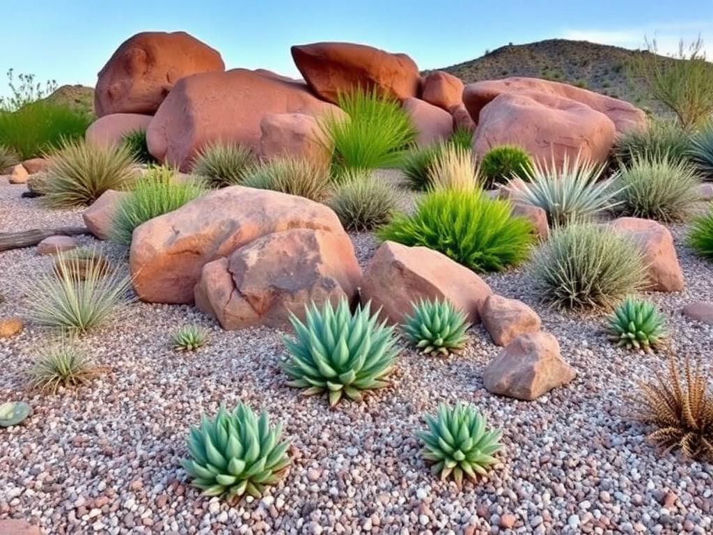 Desert landscape design